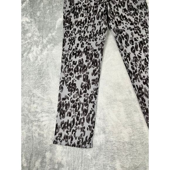 women's Amanda Vanderbilt jeans leopard print excellent condition size 10 - Picture 5 of 9
